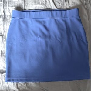 Express Ribbed Mini Skirt